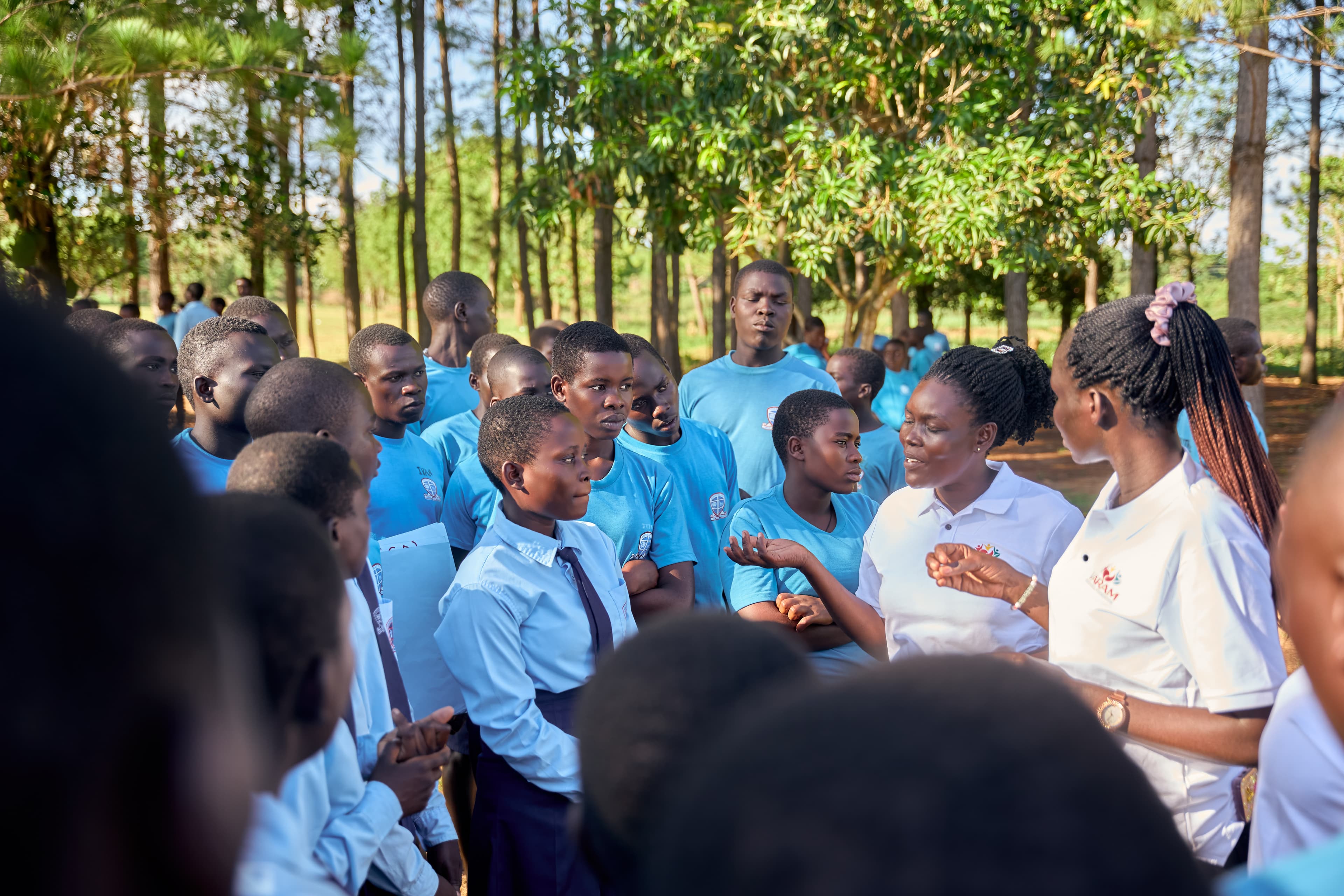 Varam Foundation health camp providing sickle cell screening in Uganda